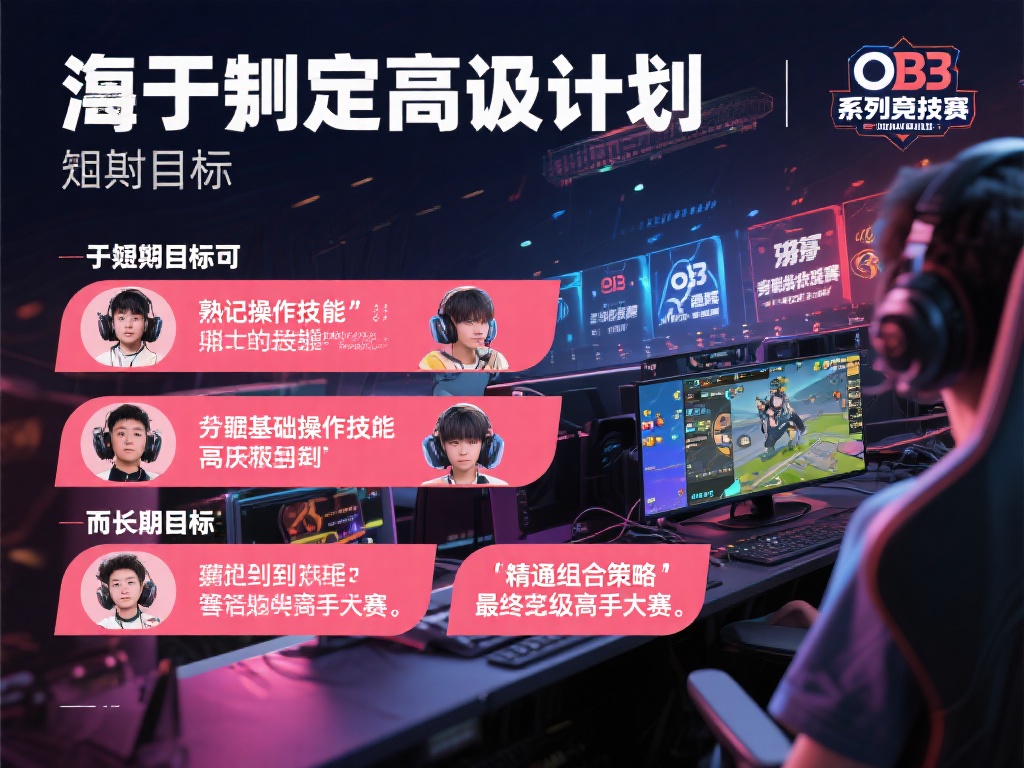 制定进阶计划：短期目标可以是掌握基础操作技巧，而长