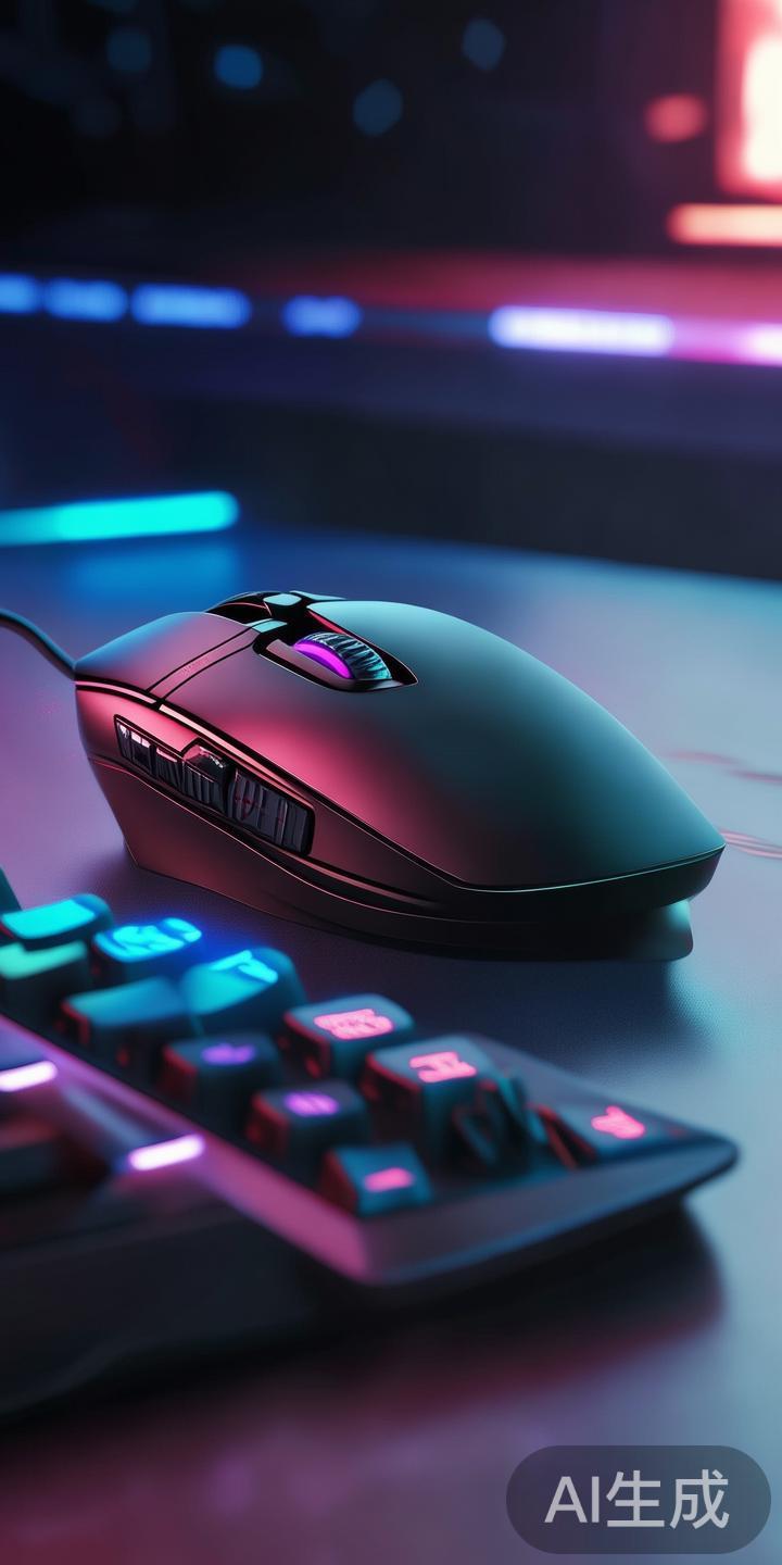 高品质的鼠标和键盘
在比赛中反应时间极为关键。选