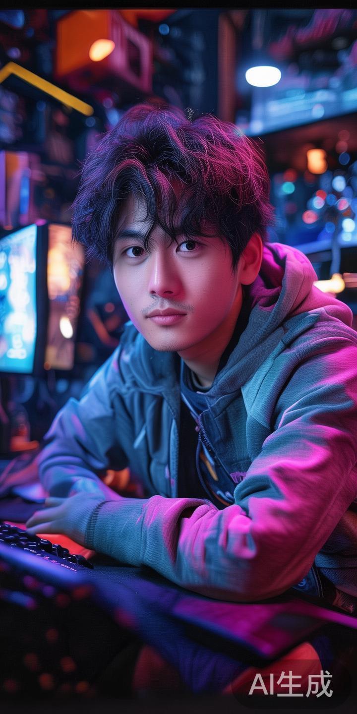 早期启蒙：从兴趣到热爱
阿文的电竞之路起步于对某